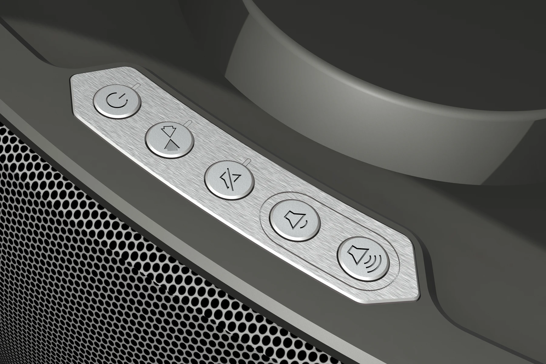 Music from a single source can be simultaneously played back through up to four Korus speakers