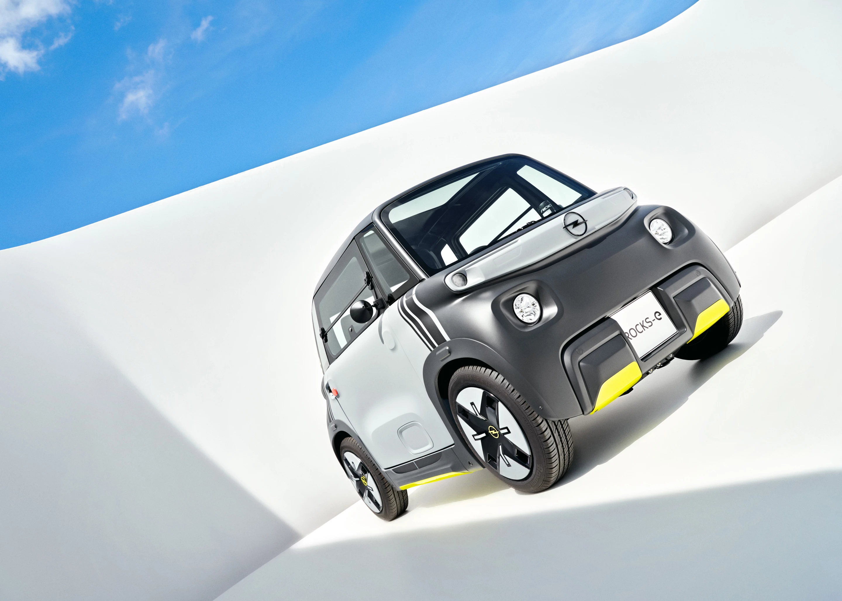 The Rocks-e will launch in Germany first, and come in three trims levels