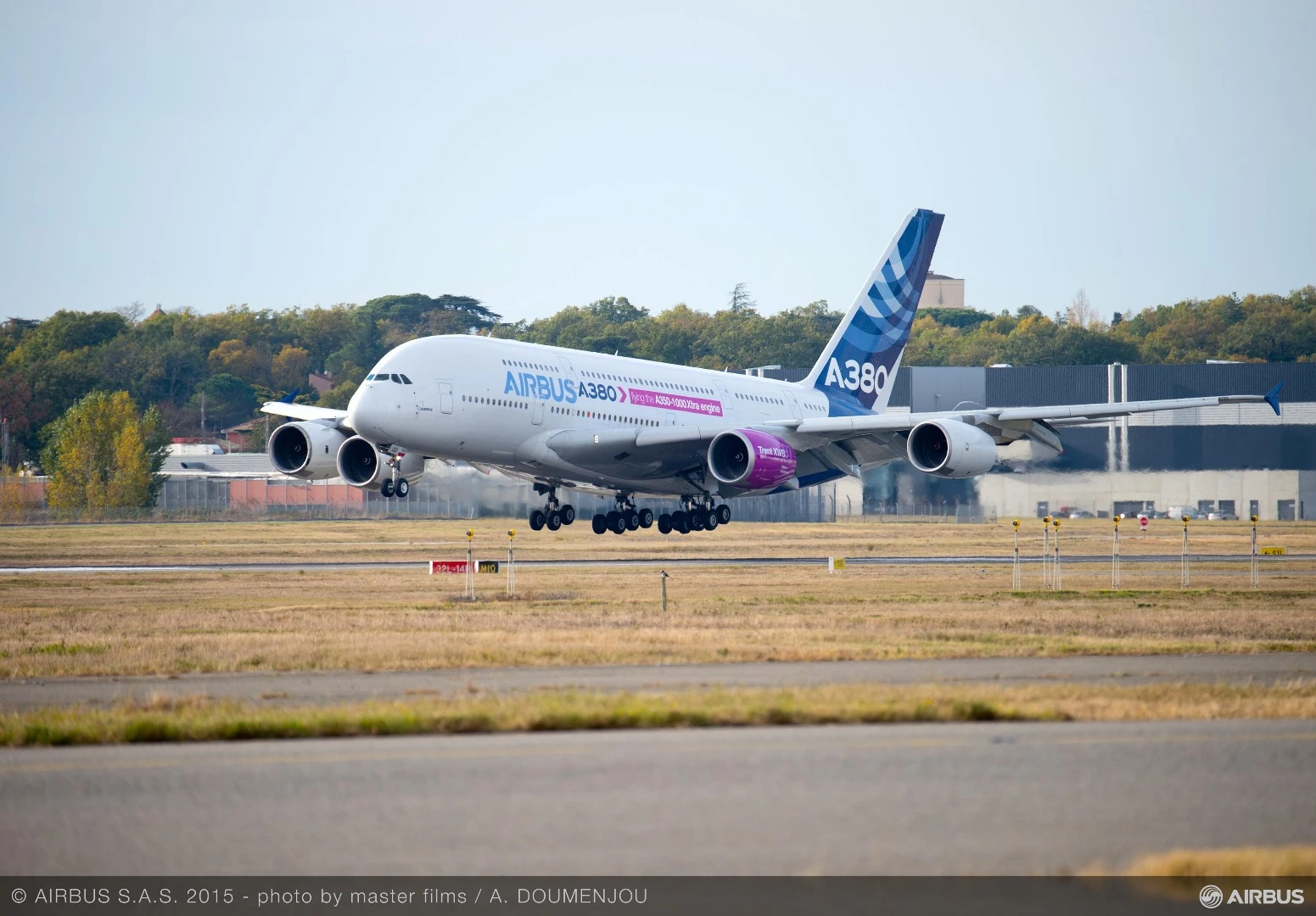 The Rolls-Royce Trent XWB-97 will power the A350-1000