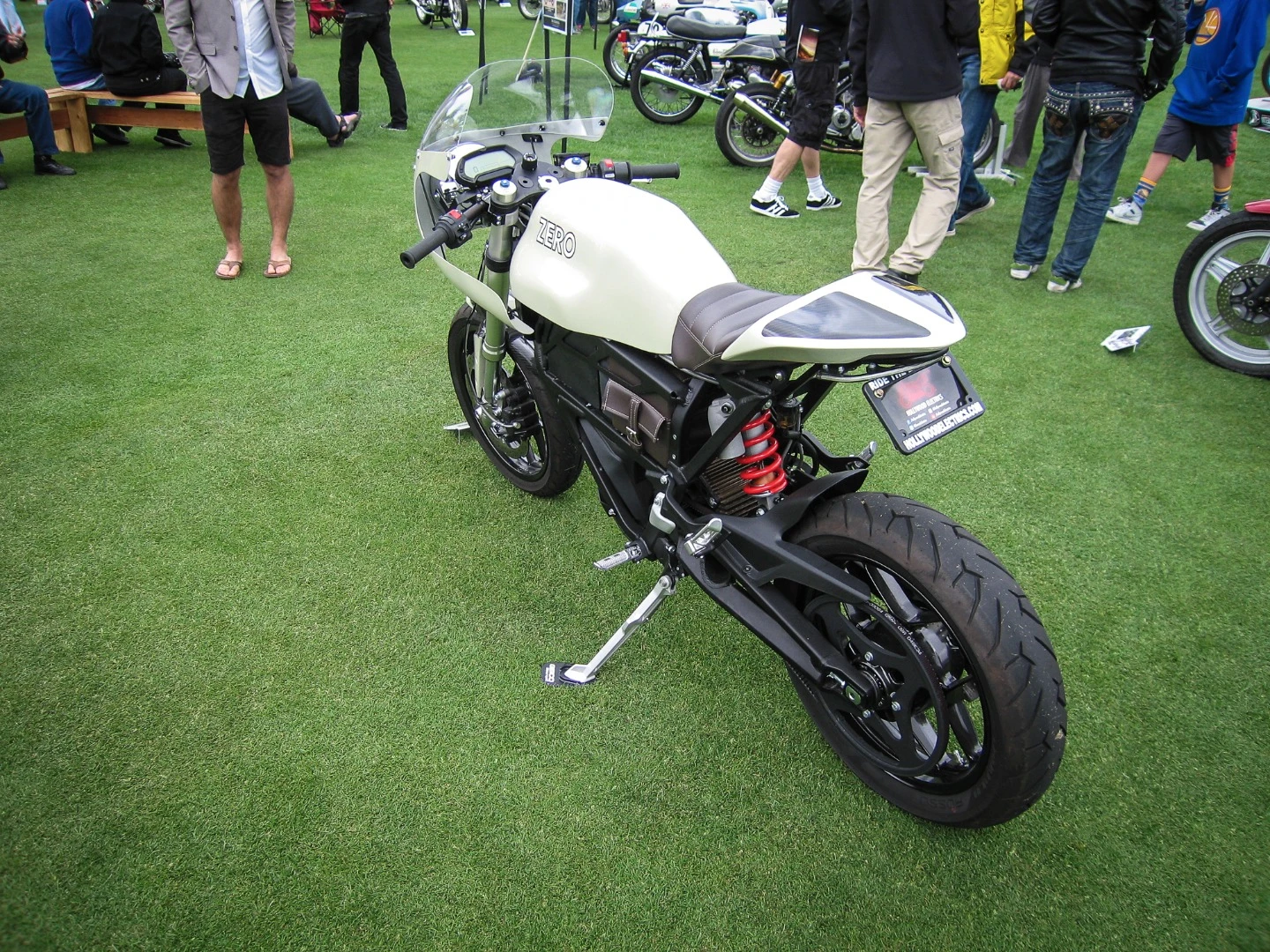 The presence of the electric motorcycle made by Zero may mean more electric bikes at future Quail Motorcycle Gatherings