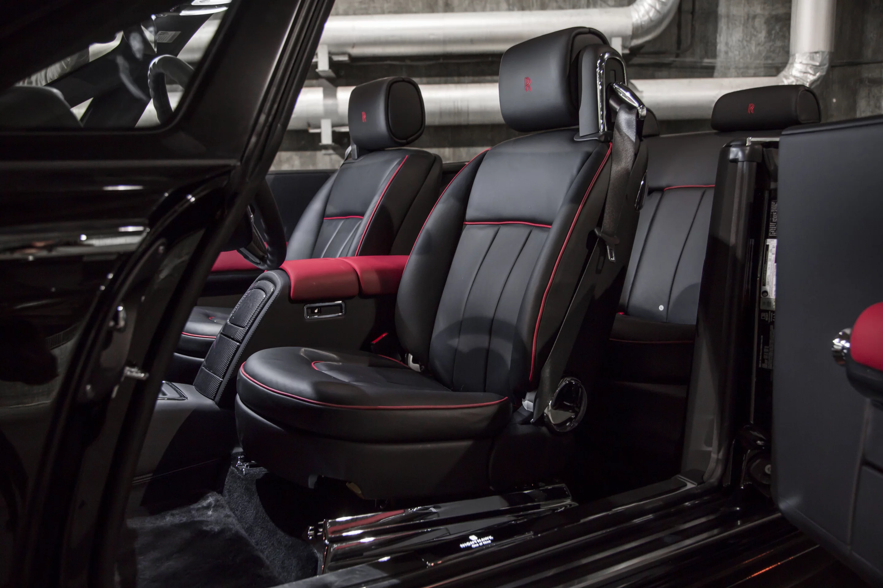 The Rolls-Royce Phantom Drophead Coupé "Nighthawk" seating