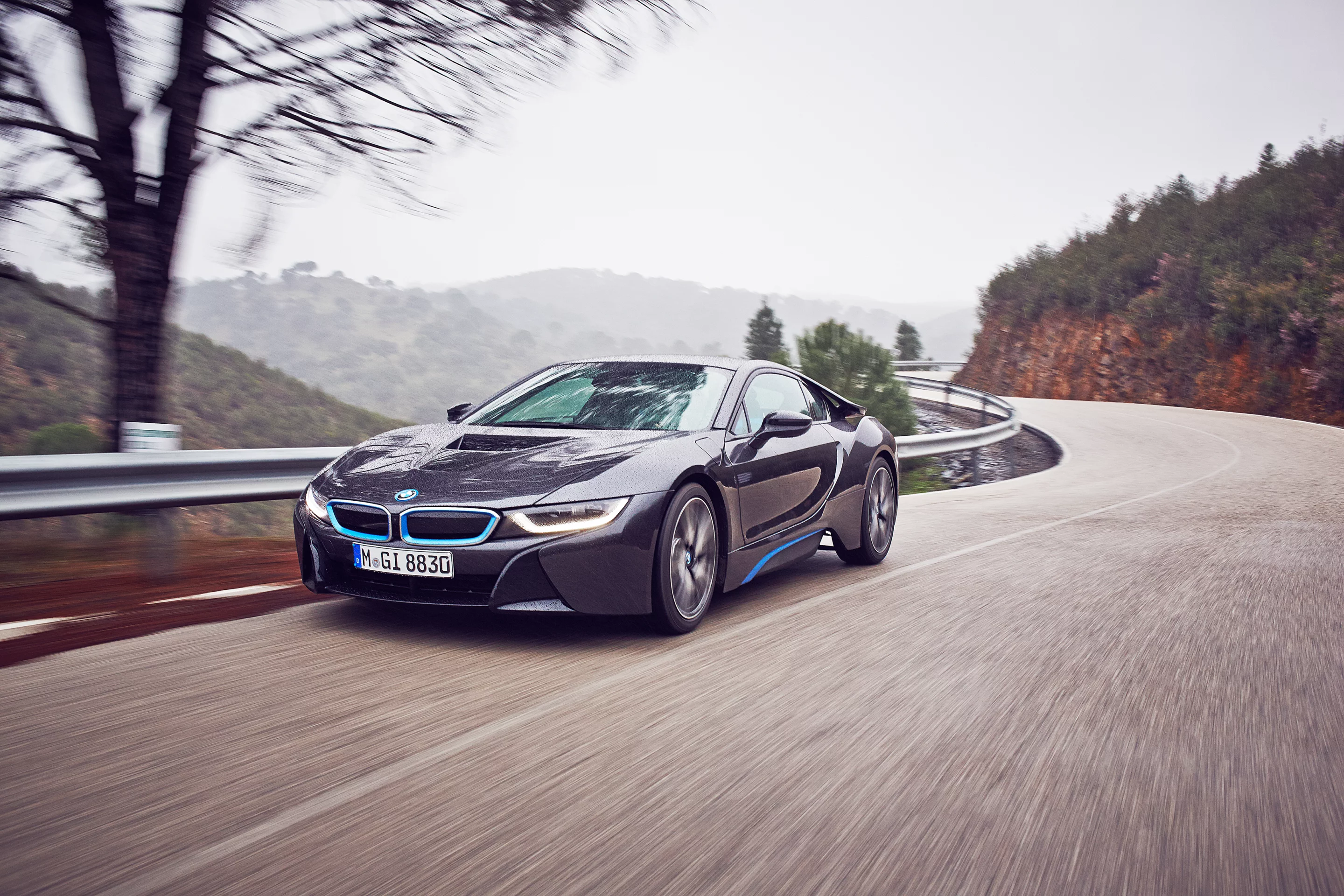 The BMW i8 - on the road