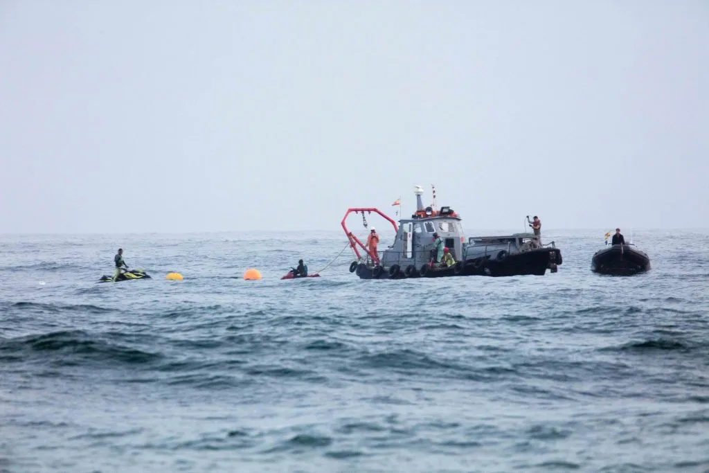 The project required charting a course with average depths of almost 11,000 feet