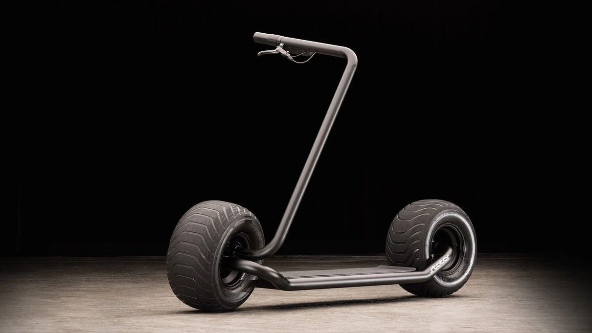 The Stator scooter certainly has a look of its own