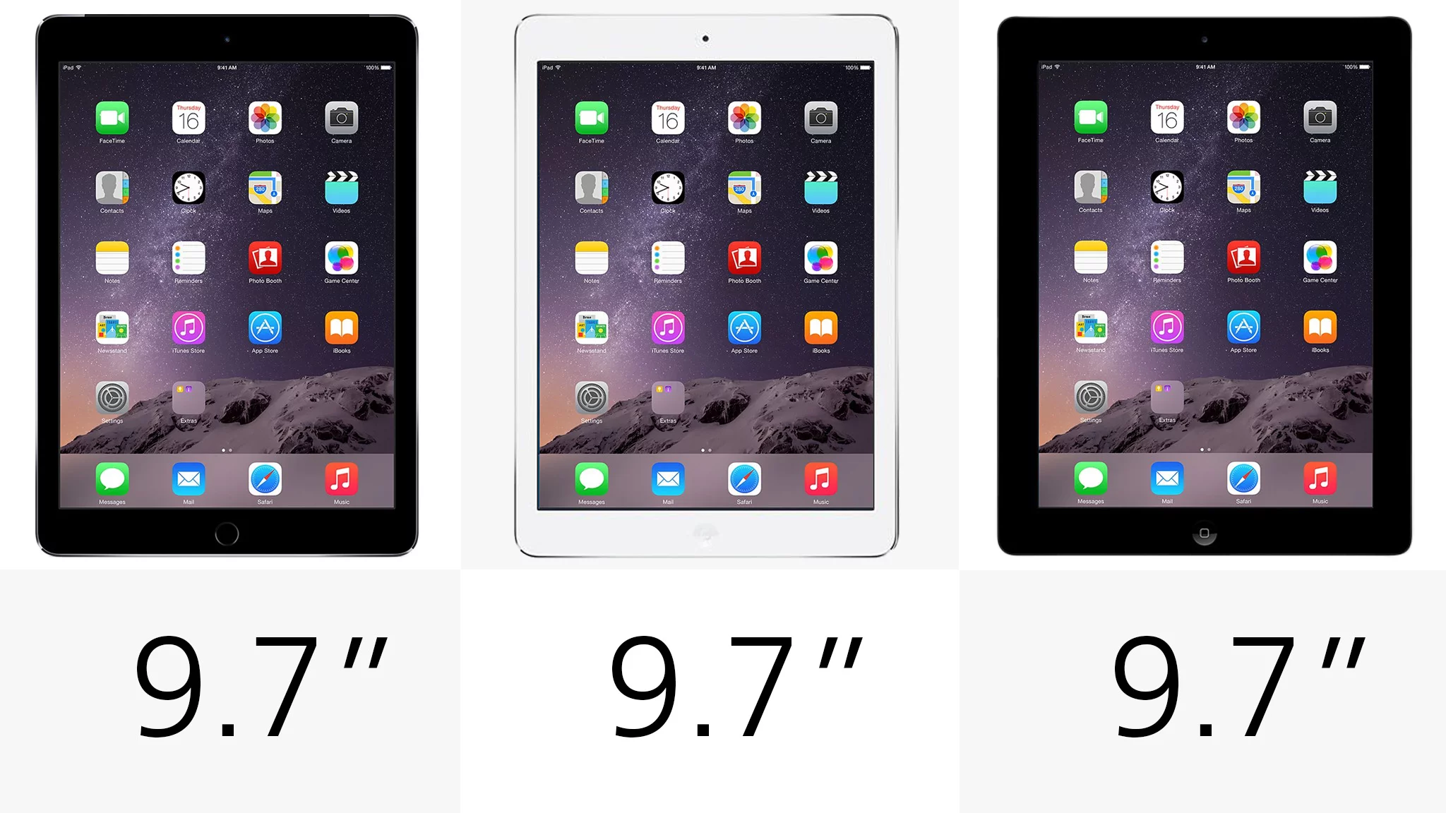 Display (size) (row 1)