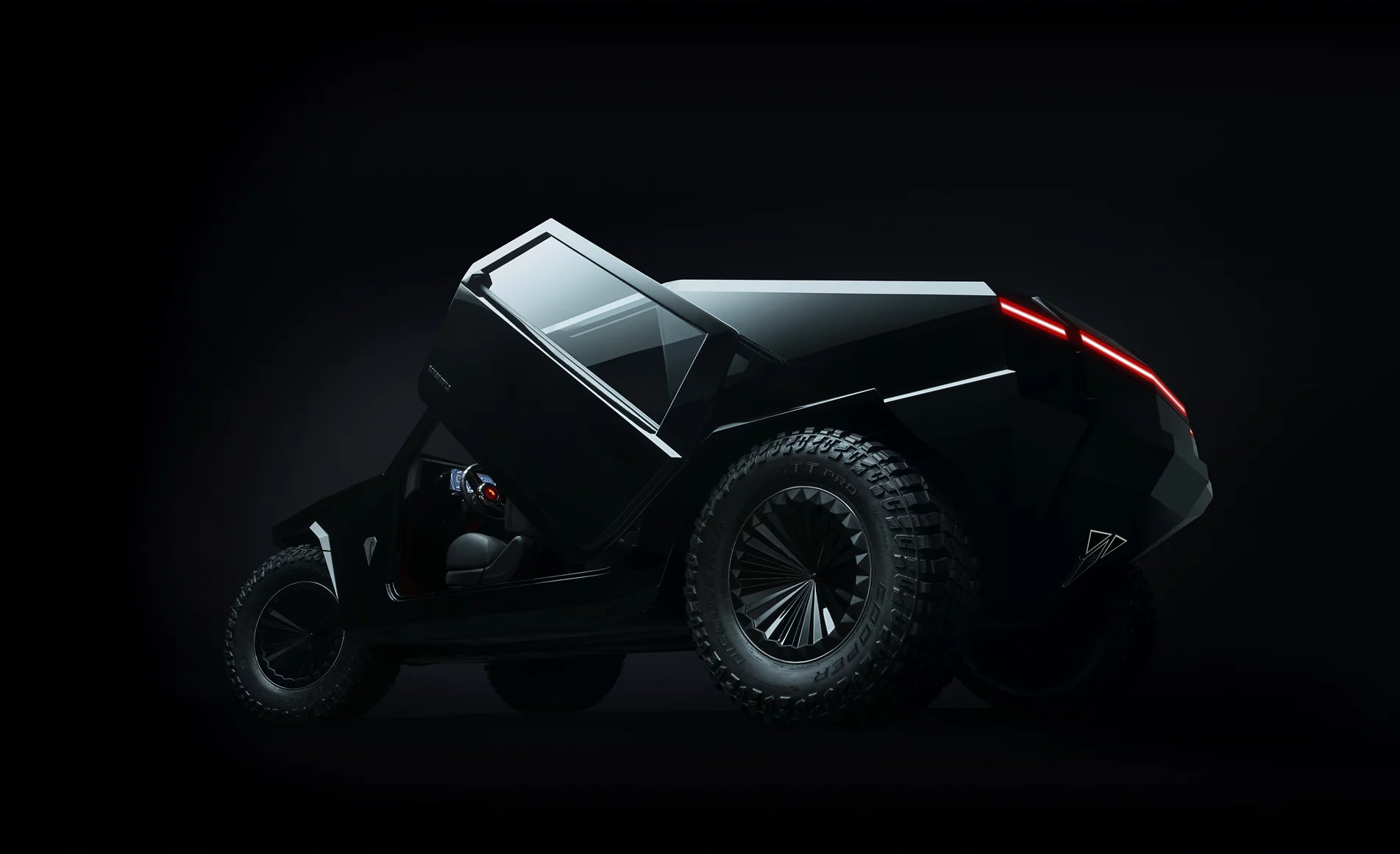 The Ramsmobile can be specified as bulletproof if necessary