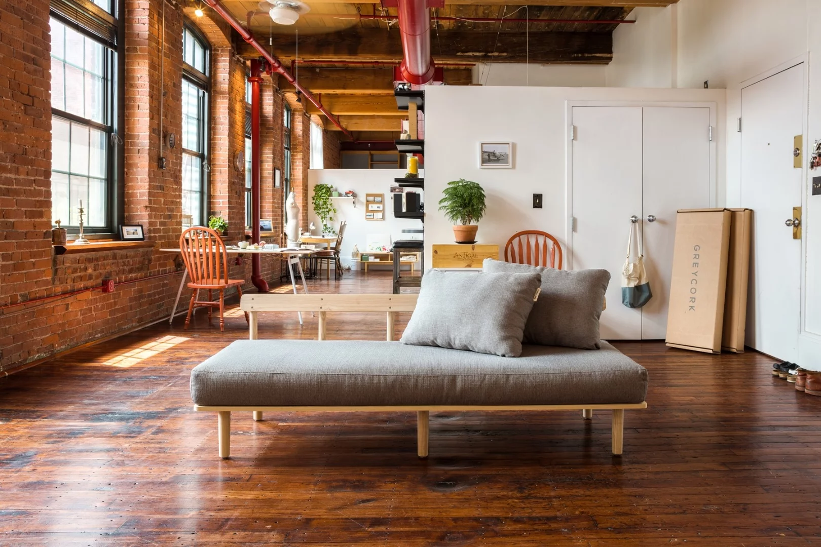 The sofa is the main piece of furniture around which Greycork has based its living room set