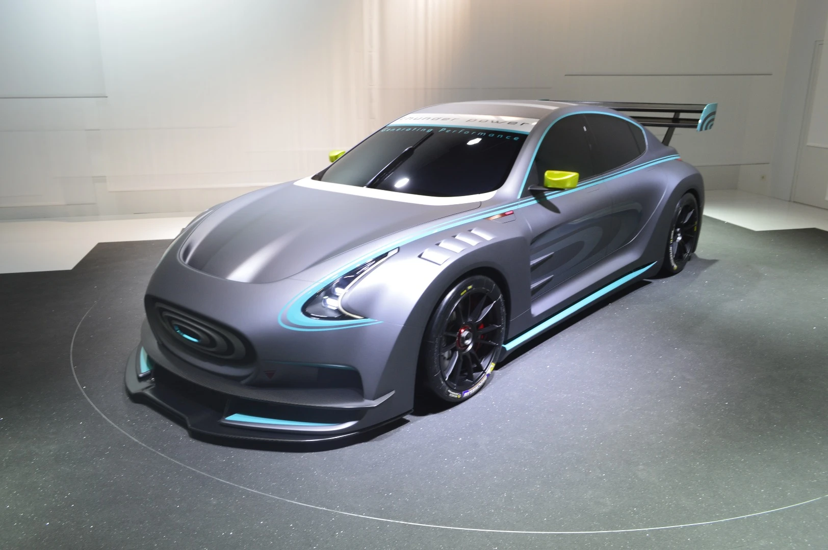 The Race version of the Sedan is all-wheel drive