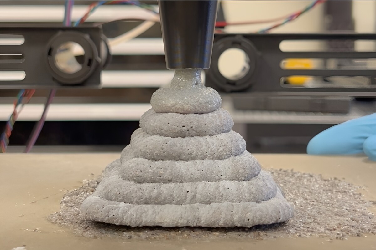 3D-printable concrete alternative hardens in three days, not four weeks