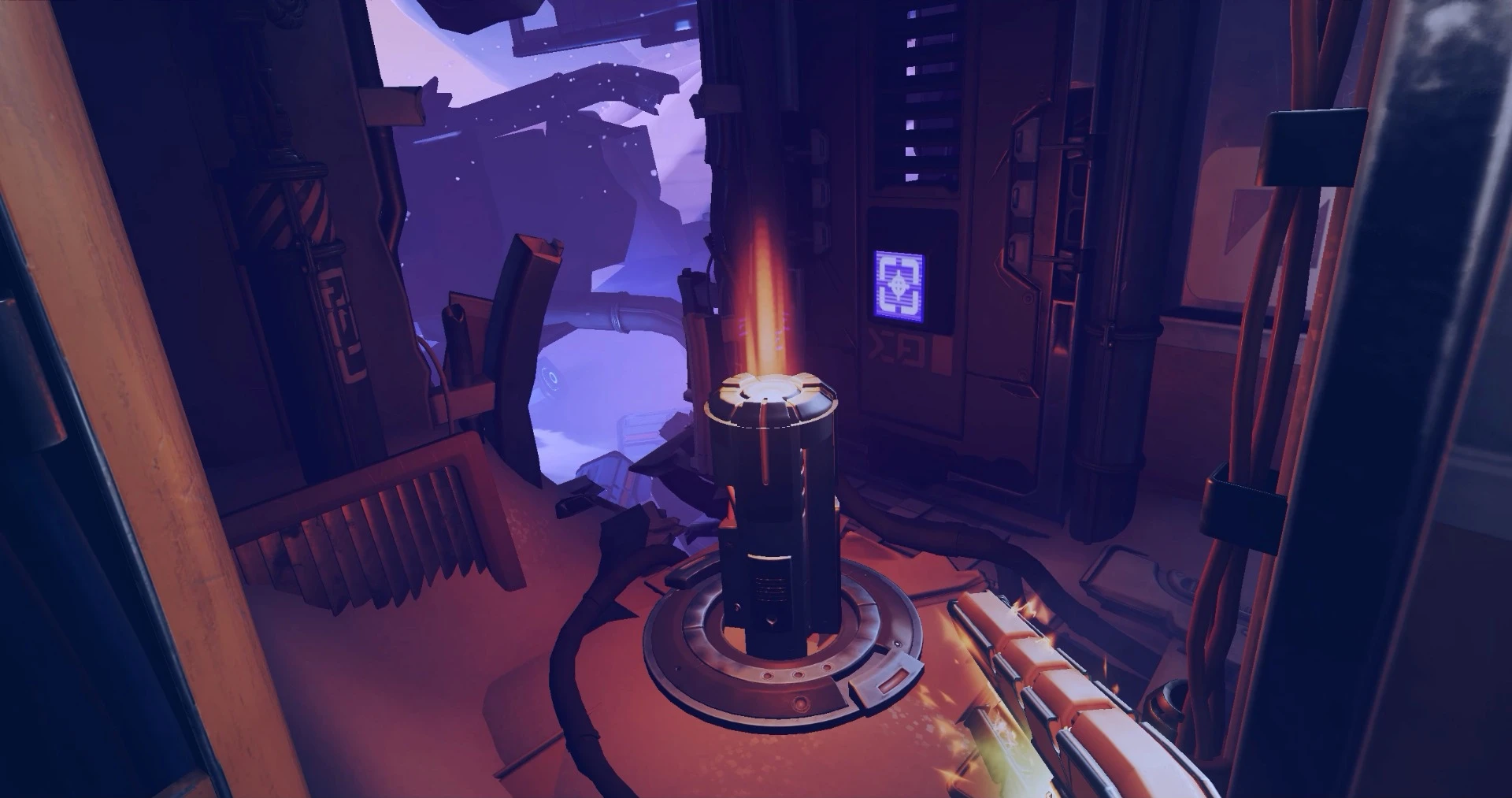 In one game mode, the goal is to find and shoot these canisters