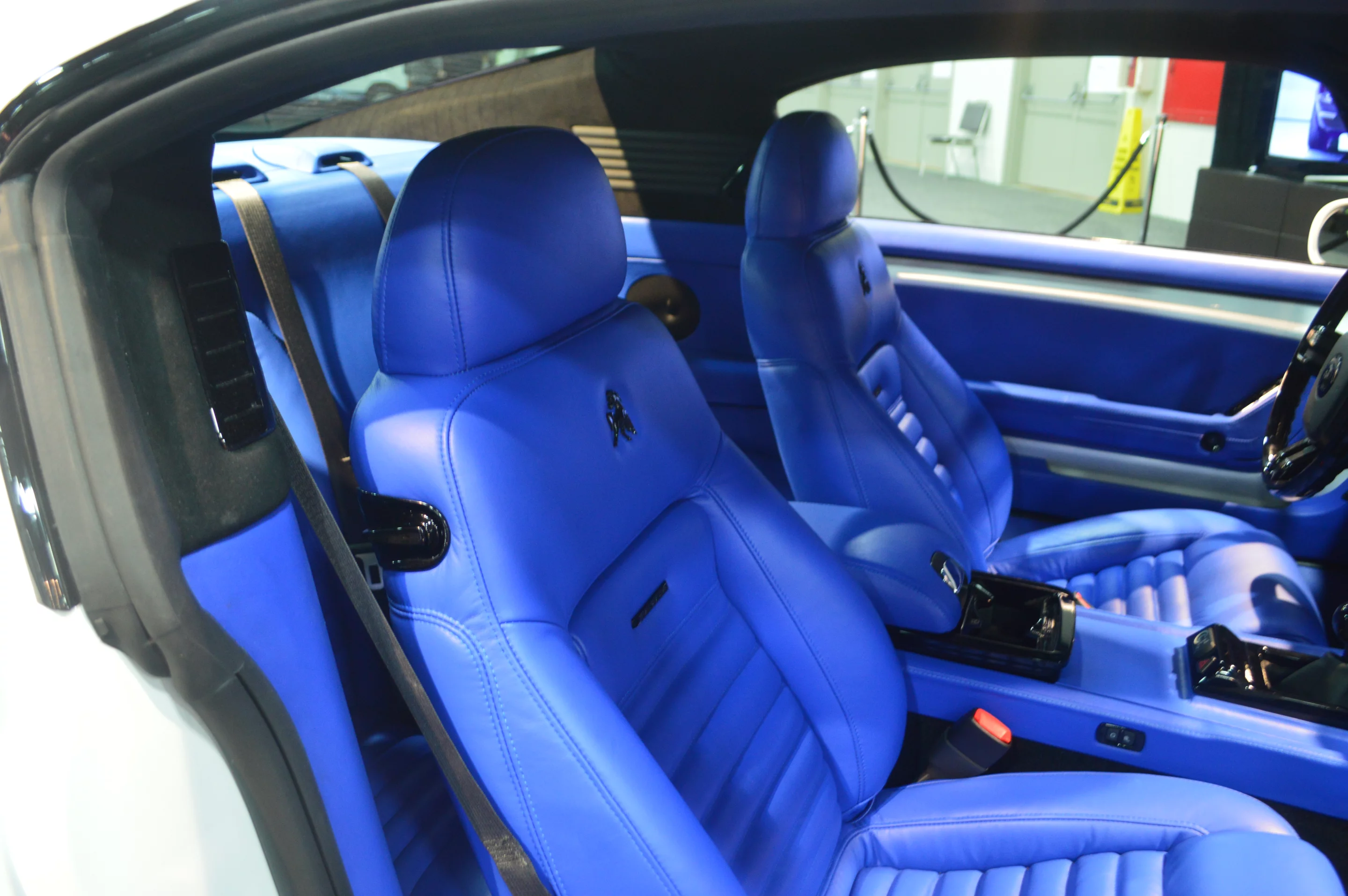 The back seats don't look awfully comfortable, but they're there if the driver needs