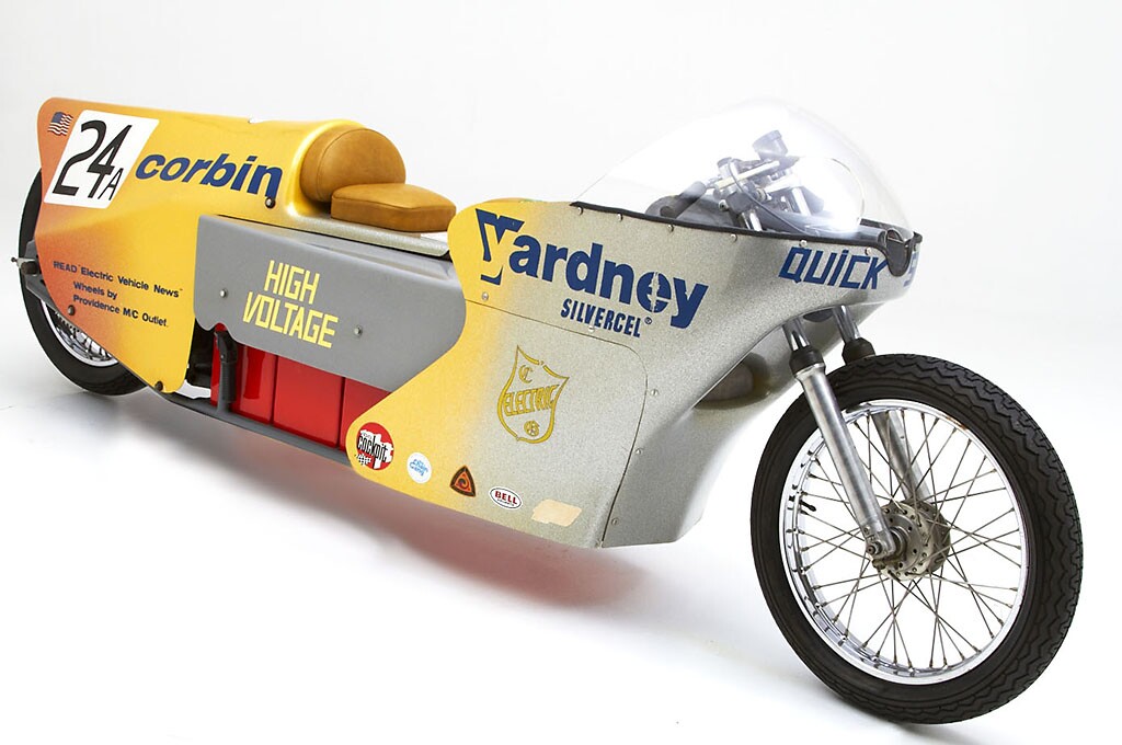 Mike Corbin's Quicksilver land speed bike