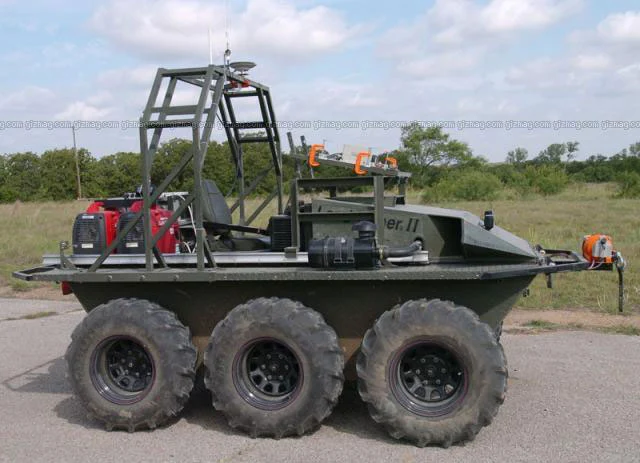 SMSS uses a 3D scanning LIDAR to navigate its immediate surroundings