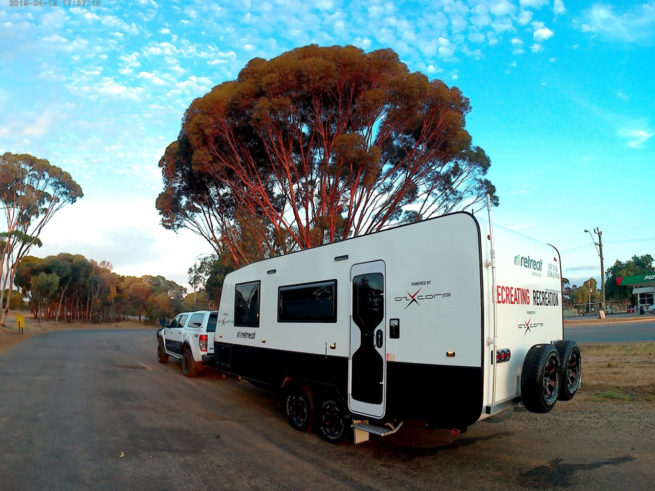 This prototype traveled 12,400 miles around Australia to test out the CEMS electrical system