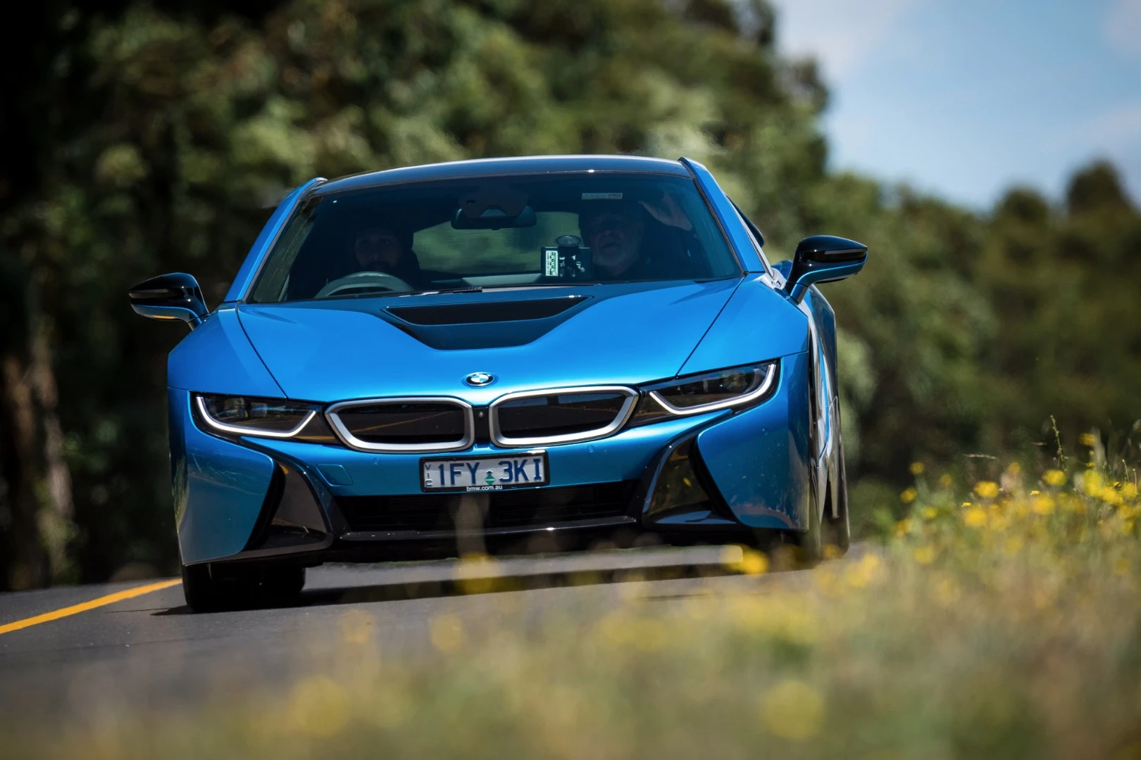 Hybrid powertrain generates a lot of acceleration out of a small gasoline motor and a 131-horsepower electric motor