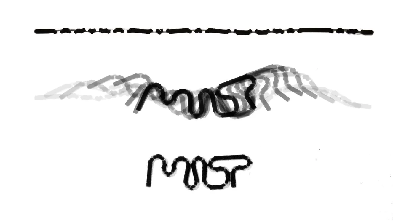 A 3D-printed self-folding strand of “smart” material developed by Stratasys that subsequently folds into the MIT logo when placed in water (Image: Skylar Tibbits)