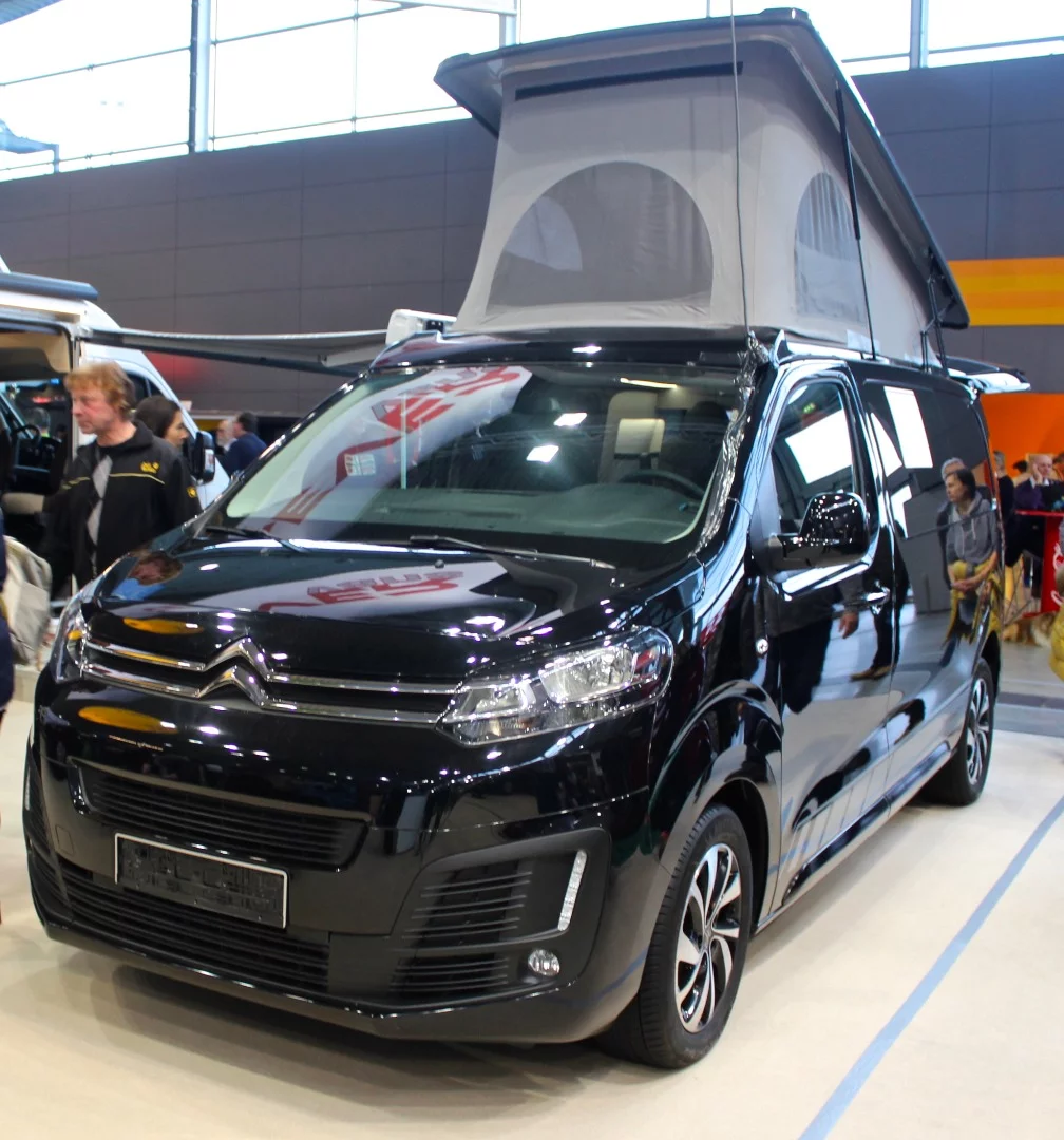 The Clever Campy Free Camper is so new it doesn't appear in Clever's 2019 catalog, but at the show, it wore a €38,990 base price sticker