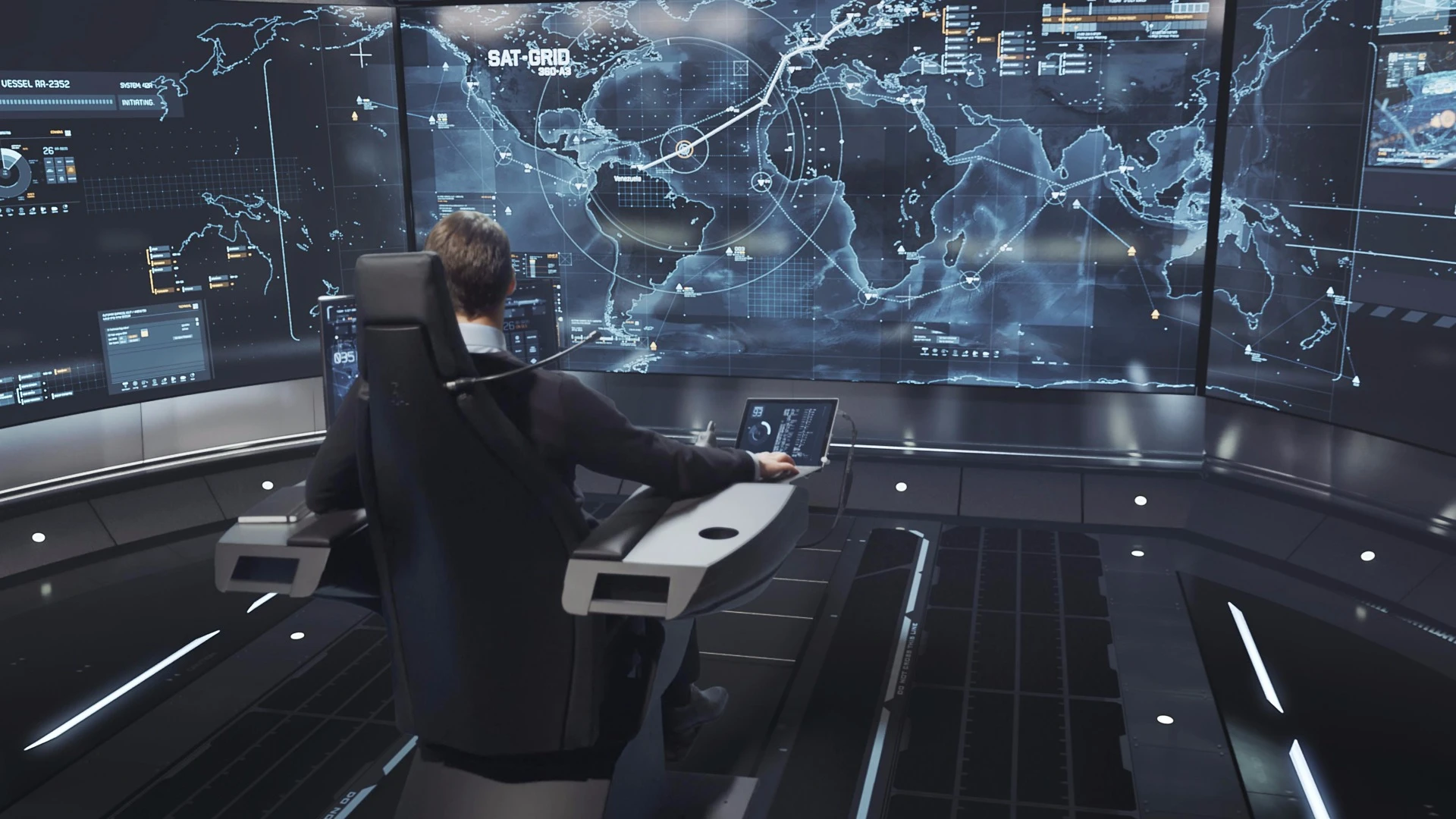 Robotic fleets would be controlled by shore stations, but would be largely autonomous
