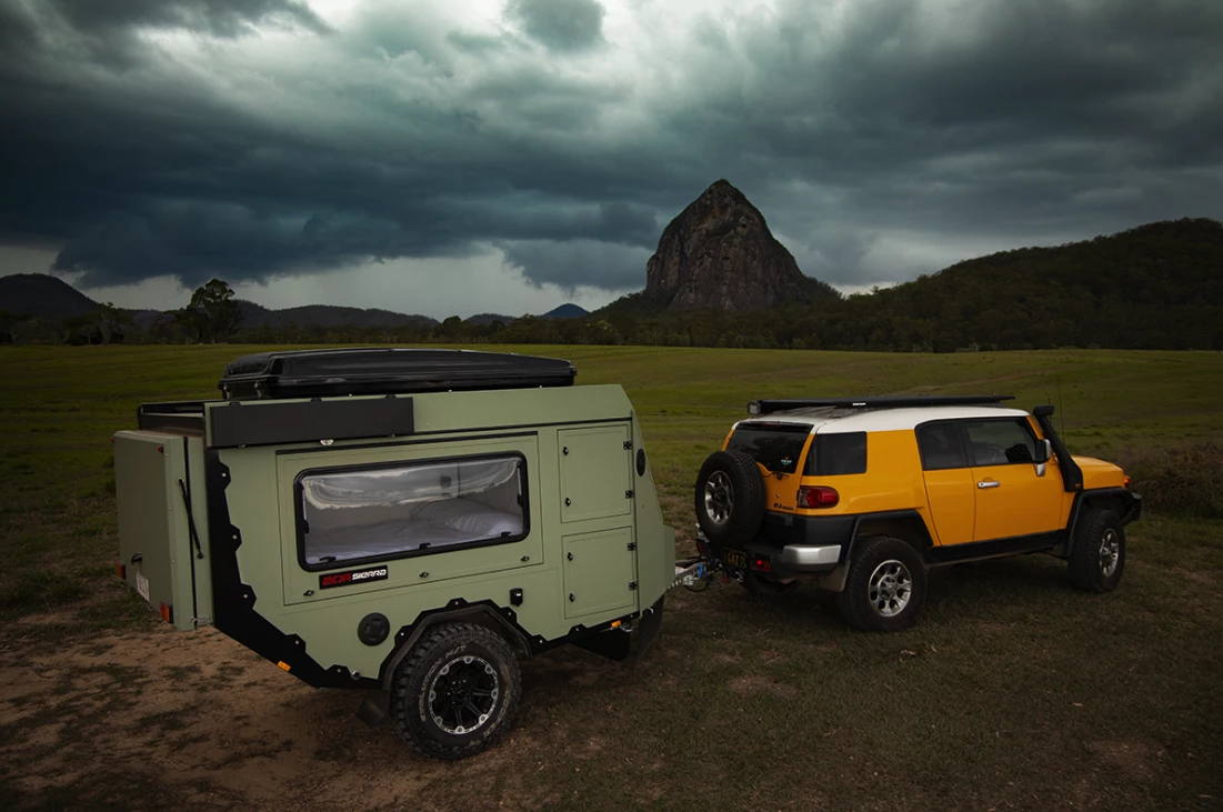 The AOR Sierra is ready to explore, no matter how foreboding the destination or conditions