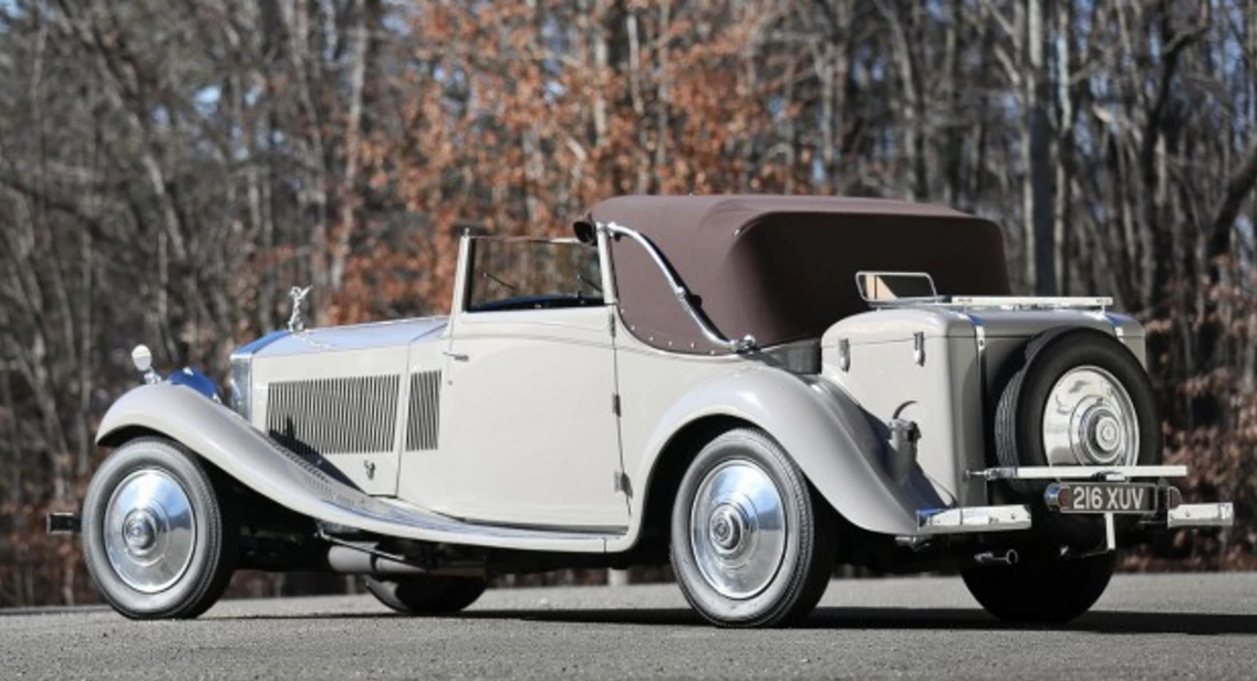 This 1934 Rolls-Royce Phantom II Continental Sedanca Drophead Coupe has an estimated price of $800,000 to $1,000,000