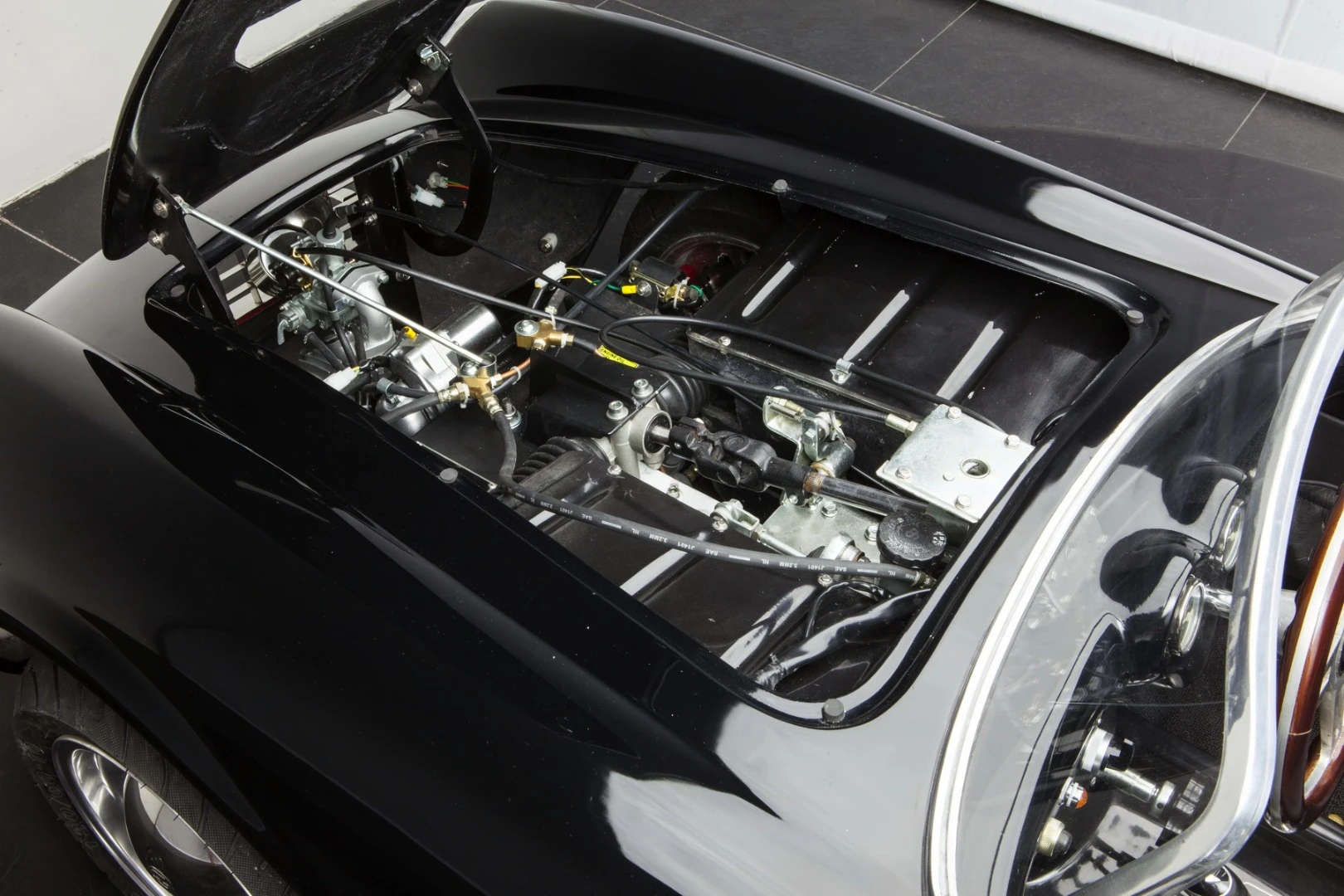 Harrington Group's 250 California Spyder retails for £7,999, US$12,399 or €11,299 depending on the customer 's preferred currency, with shipping costs on top of that
