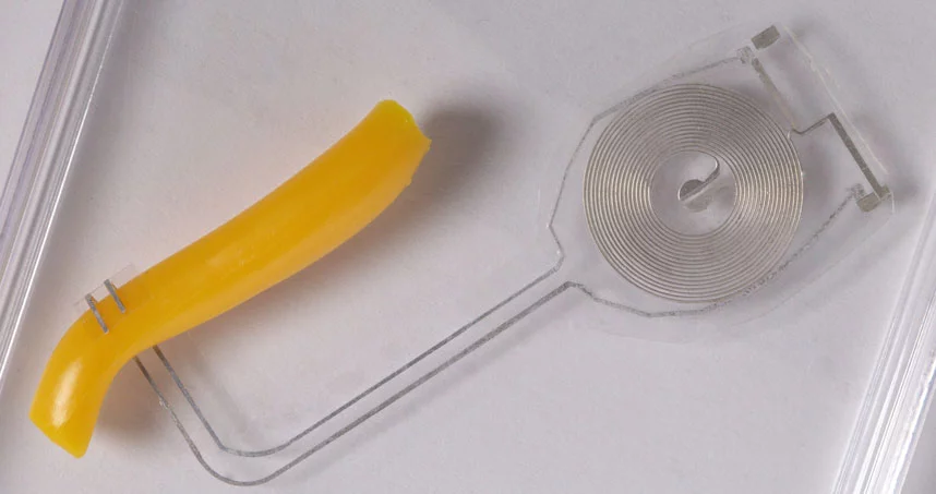 The new device can operate for two weeks in the body before dissolving without a trace