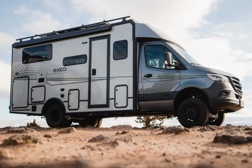 Winnebago Ekko B+ camper van becomes a Mercedes Sprinter adventure rig