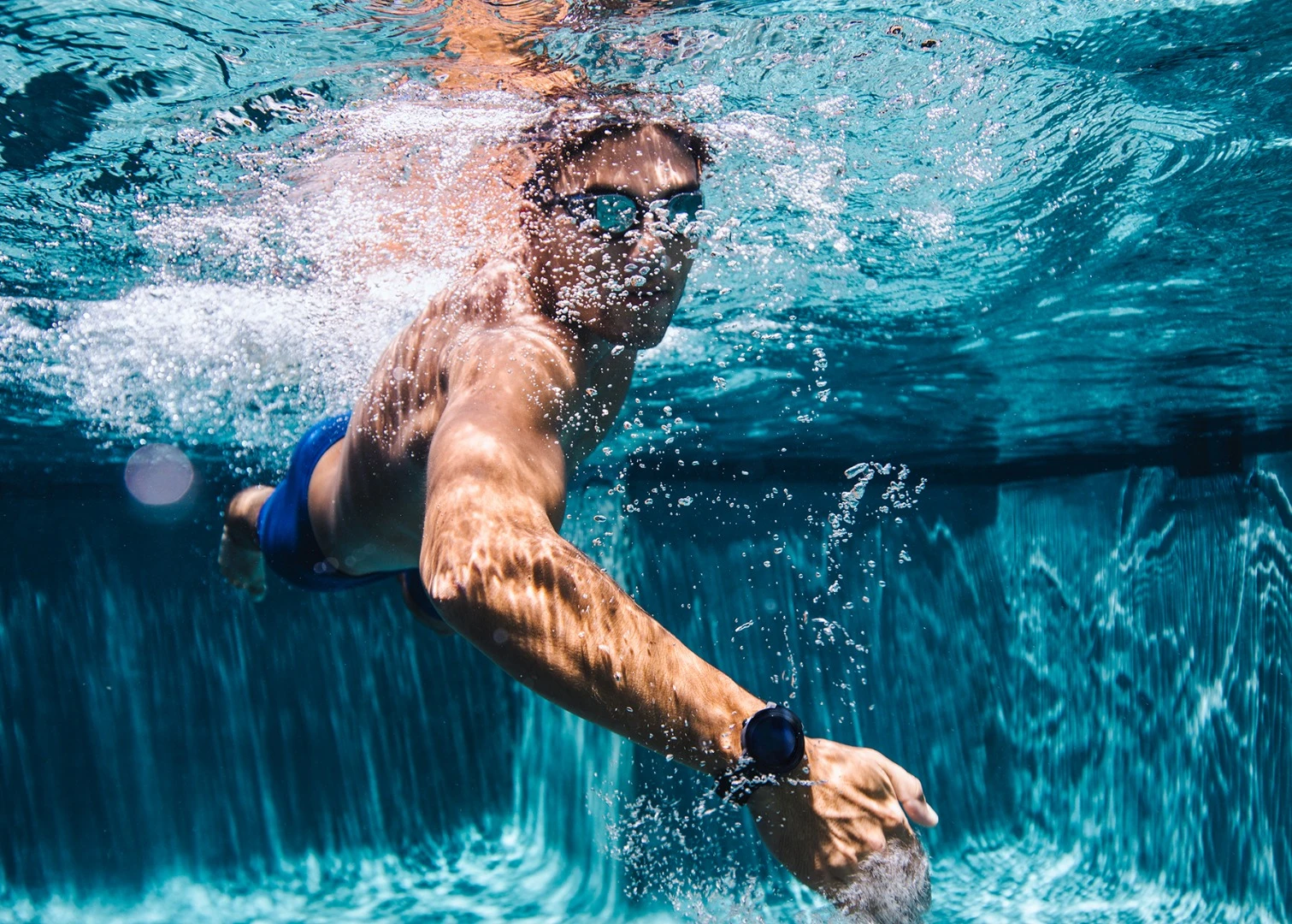 New to the TicWatch E2 is waterproofing to a depth of five meters