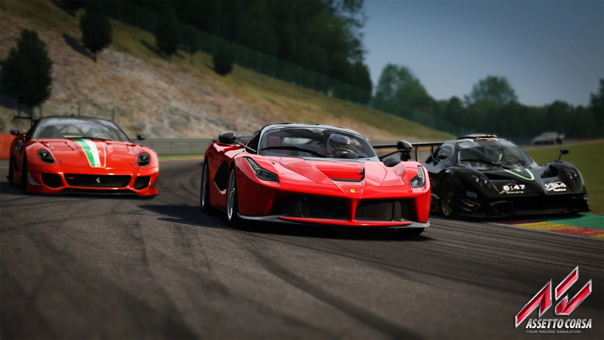 Assetto Corsa features plenty of supercars