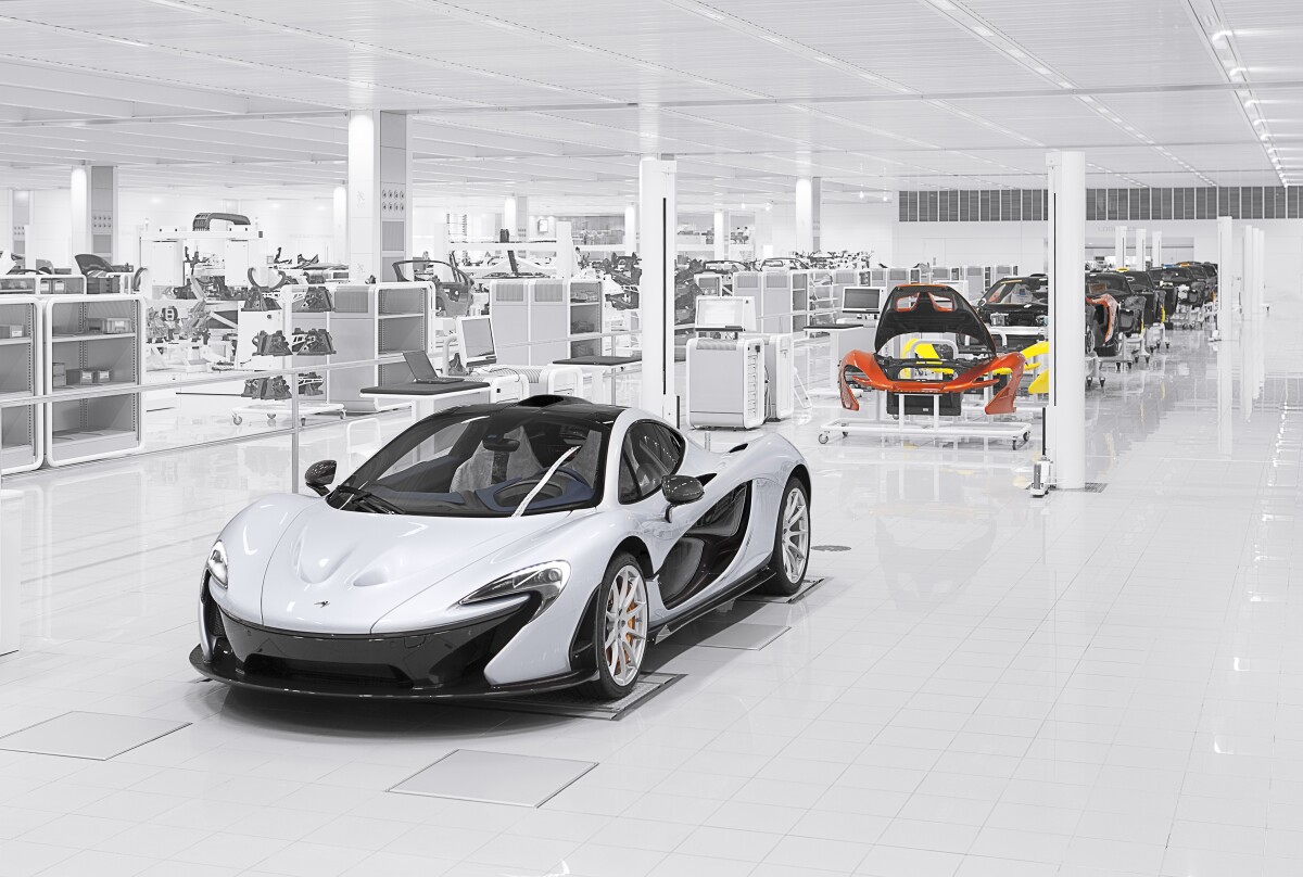 The McLaren P1 can do 0 to 100 km.h (62 mph) in 2.8 seconds