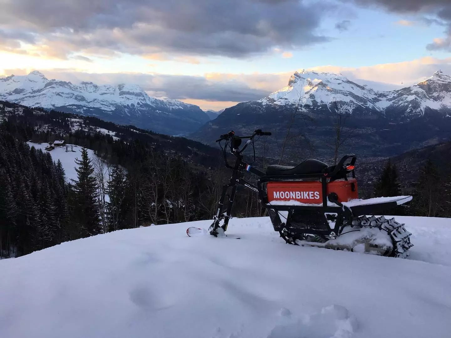 MoonBikes has been testing prototypes in the Alps for a couple years