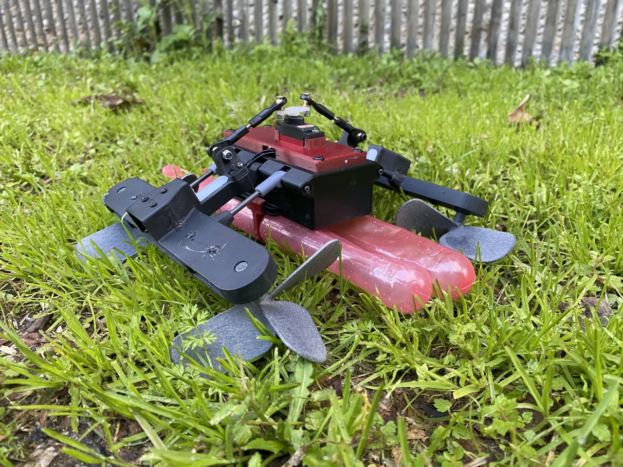 The AmphiSTAR robot is also cockroach-inspired, in that it scuttles across the ground like one of the insects