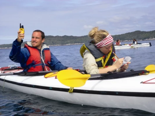 Earthwatch's "Whales of British Columbia" expedition (Photo: William Megill)