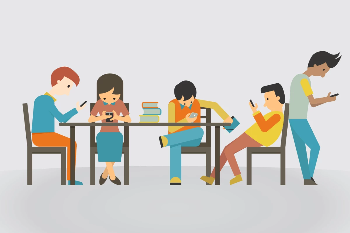 How smartphones change the way we communicate, on and off screen