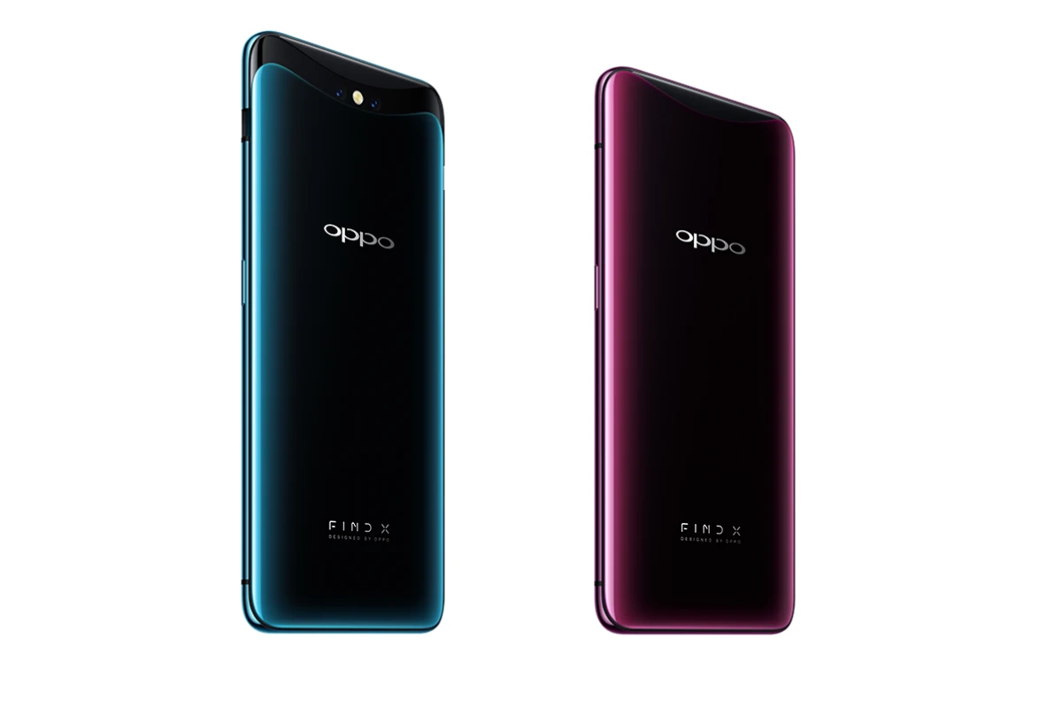 Oppo's Find X phone features a slide-out camera on the top, plus some decent internal specs