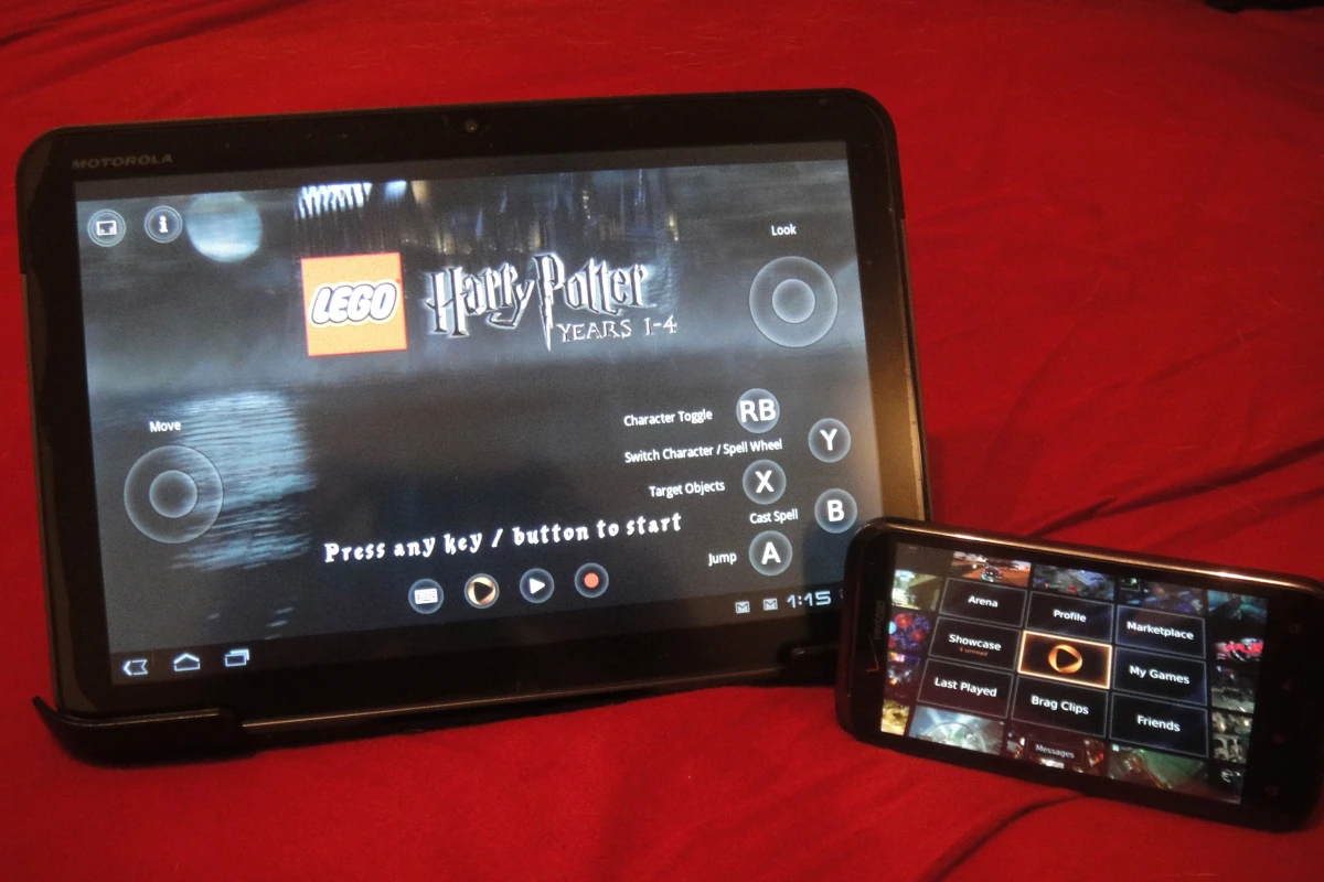 OnLive's app allows their on-demand video game service to function through any Android device