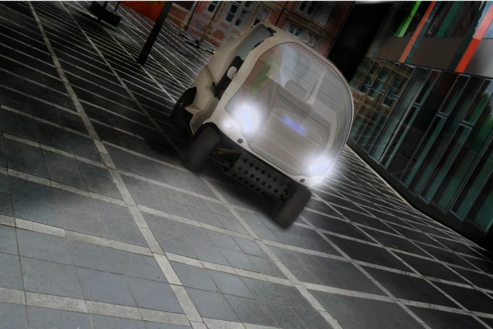 The Bug-E would be useful around public parks and gardens, theme parks or the golf course - with four rear storage options helping it to fit into numerous usage scenarios