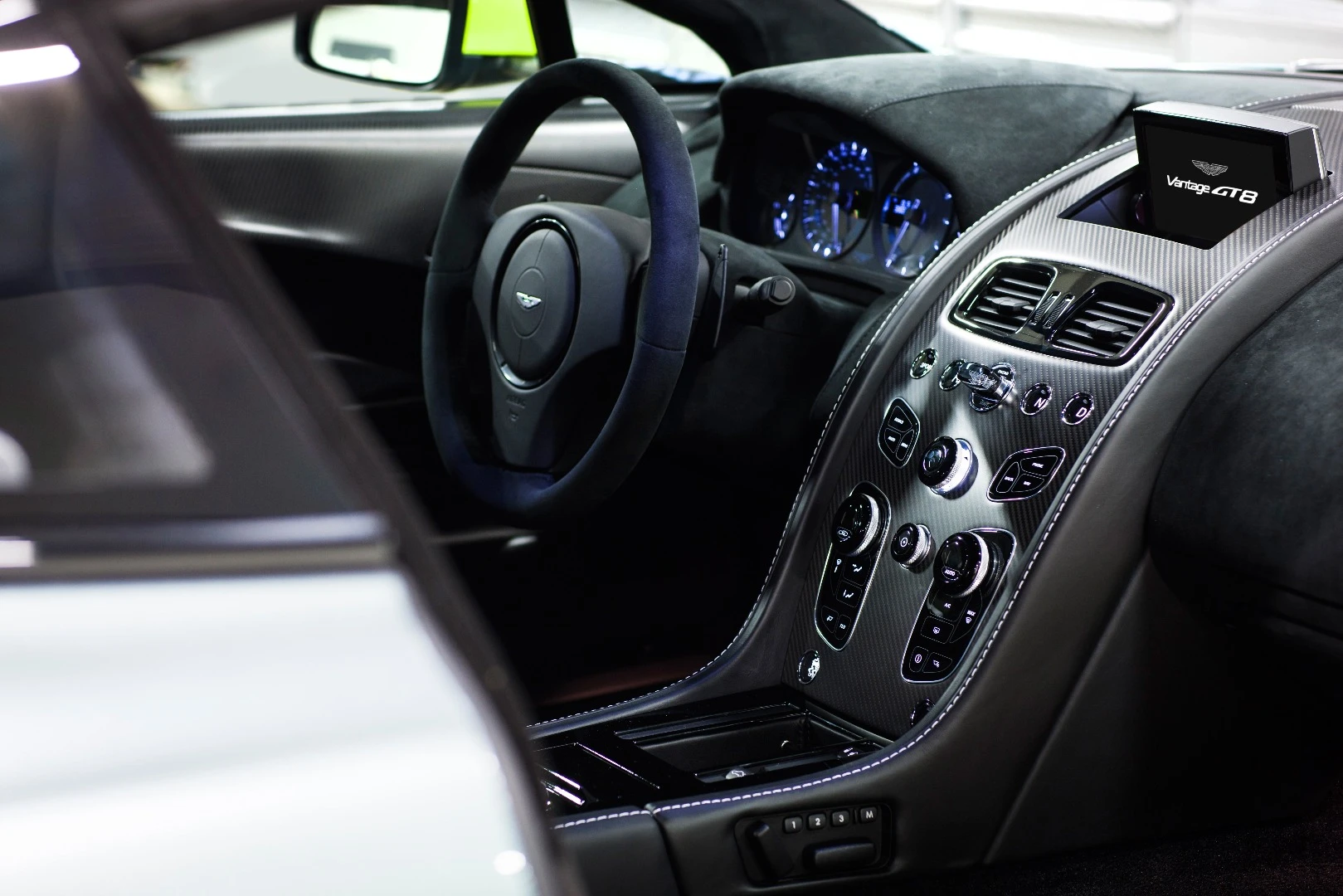 Aston Martin hasn't skimped on creature comforts inside