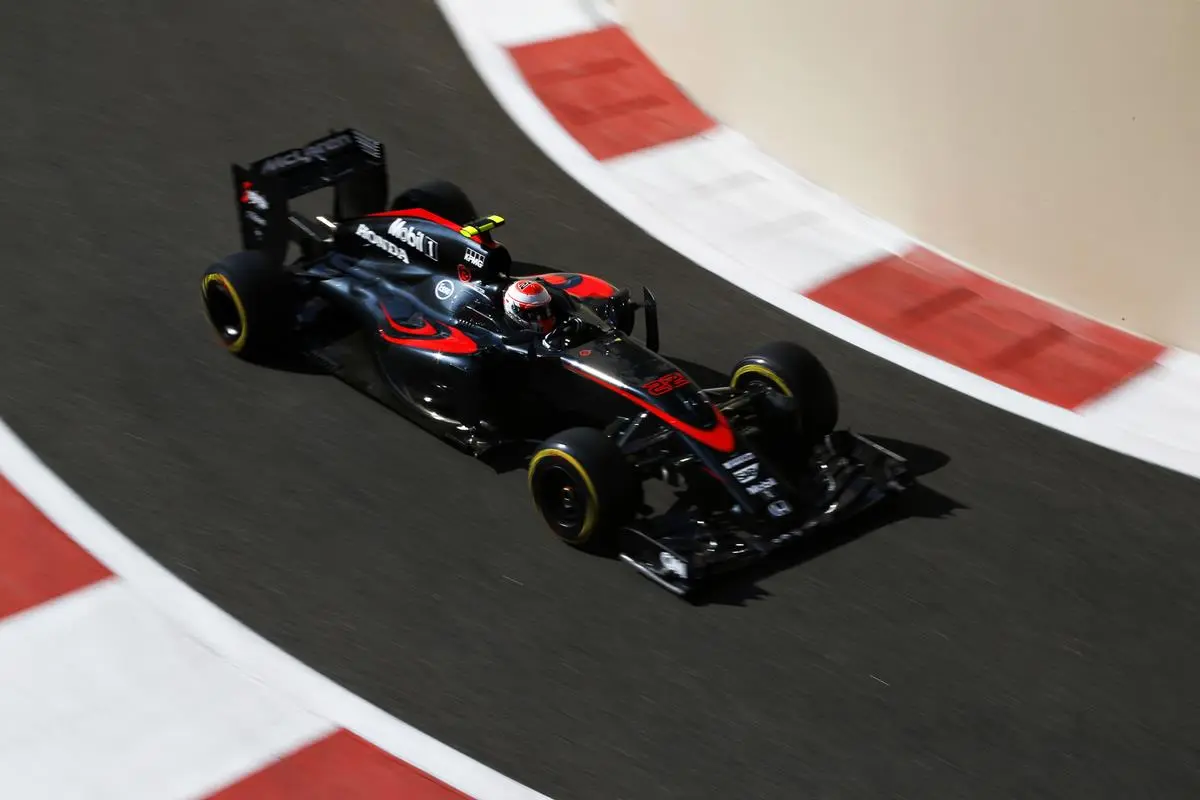 The current McLaren Honda Formula One race car is a very high-tech machine
