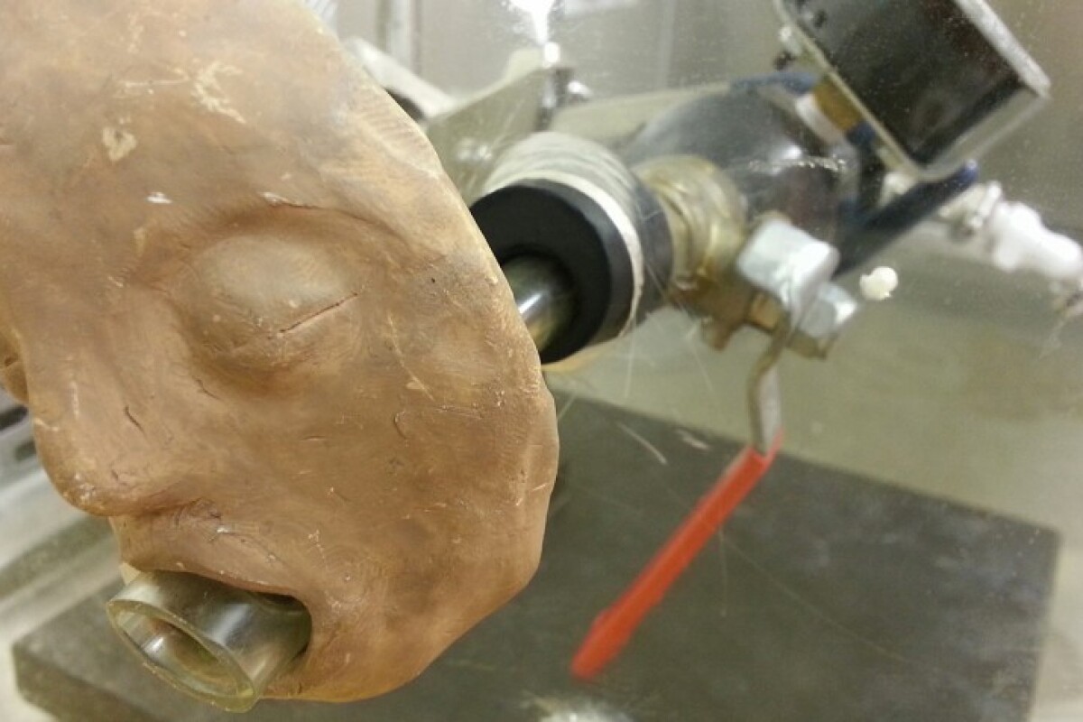 Vomiting machine projects better understanding of how stomach bugs spread