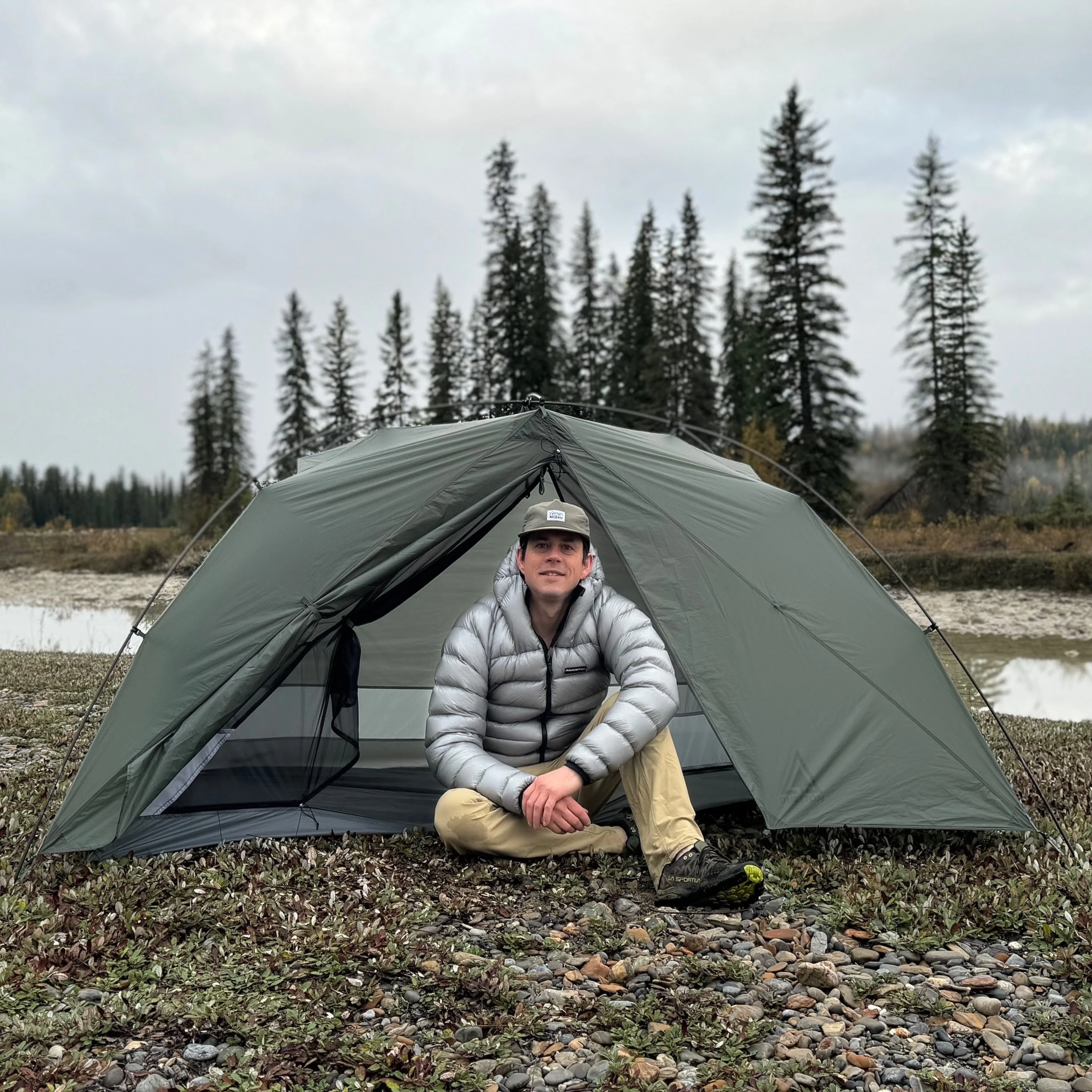 Ultralight tent barely breaks 2 lb and delivers squall-ready shelter