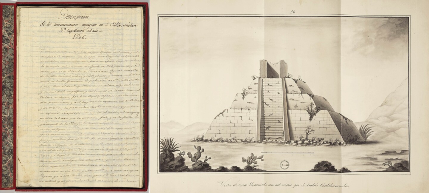 $509,965 | Manuscripts and original drawings of the Real Expedición Anticuaria by José Luciano Castaneda and Guillermo Dupaix | Auction House: Christie's | Sale price: €439,500 |Official Estimate: €200,000 to €300,000 | Date of sale: September 10, 2018