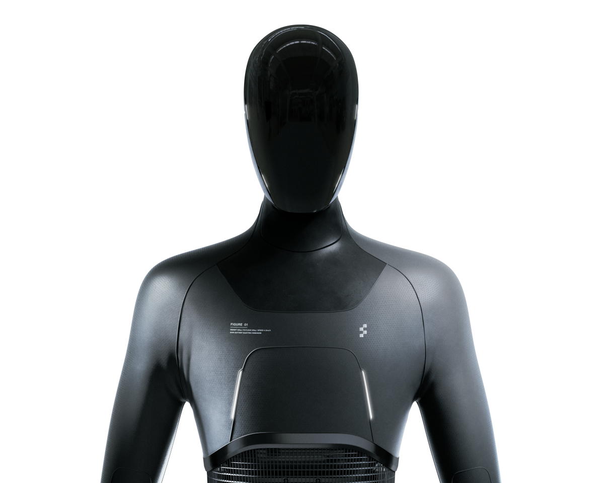With a screen for a face, the Figure 01 looks like it'll be difficult to anthropomorphize
