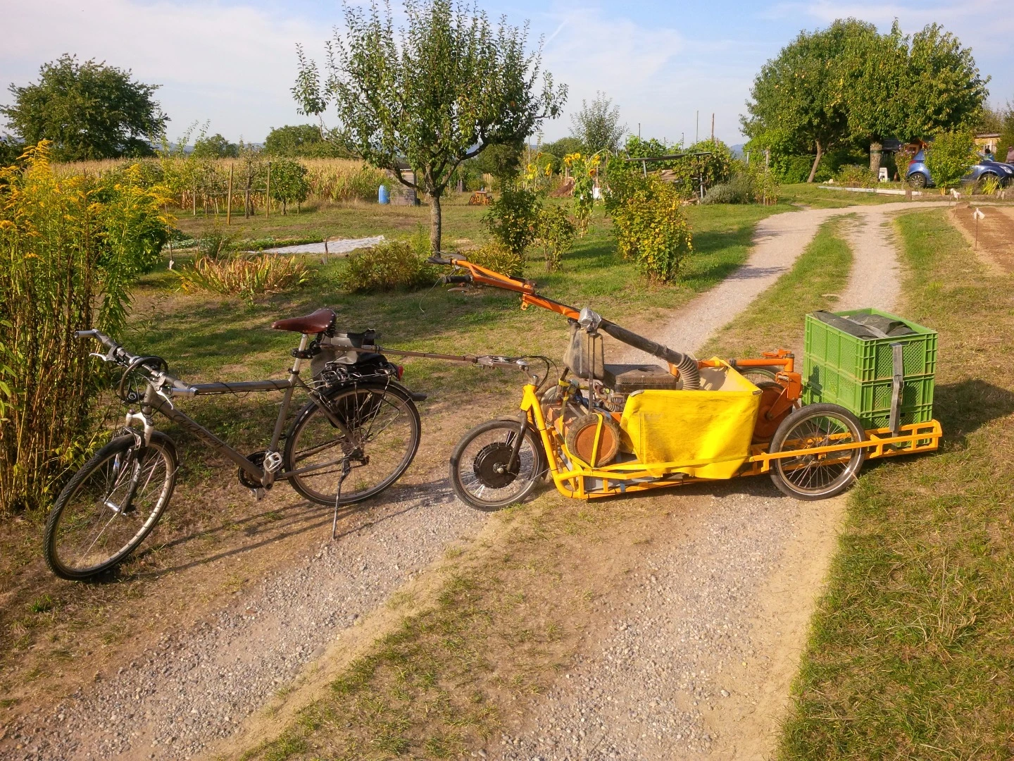 The Carla is designed to work with electric and standard bicycles
