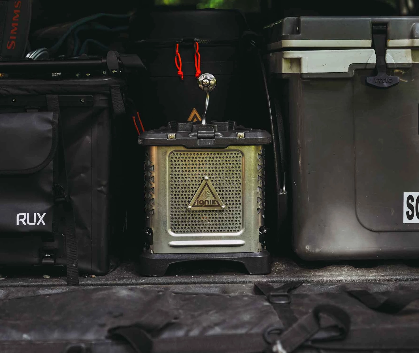 Much like Ignik's FireCan, the Skullet is designed to pack neatly in fully loaded camping vehicles