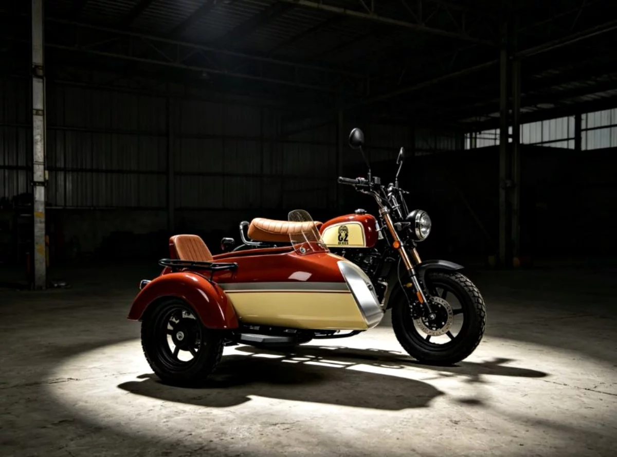That sidecar lets you carry a payload of just 154 lb