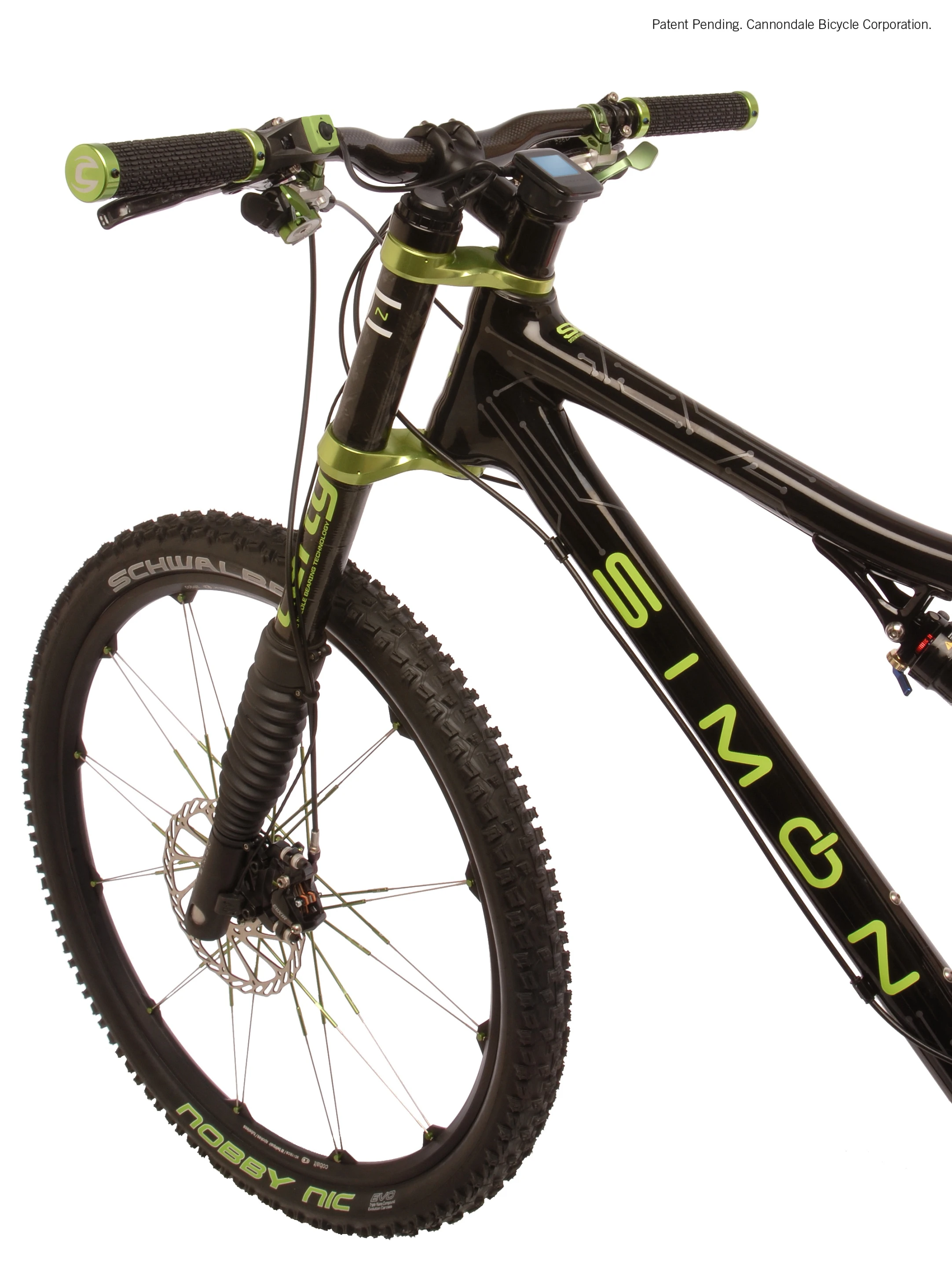Cannondale's prototype Simon computer-controlled suspension fork
