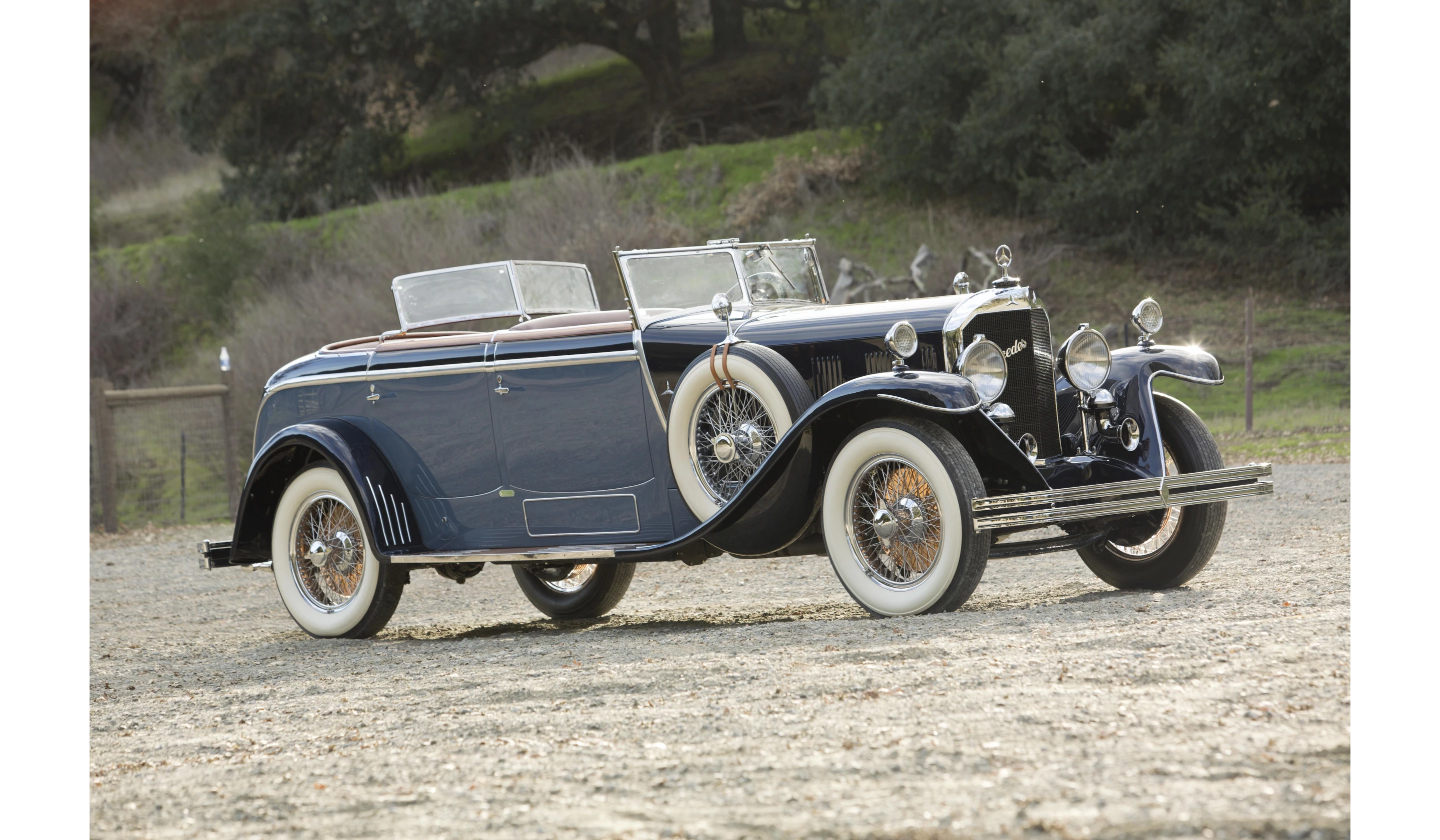 This 1928 Mercedes-Benz 630 K 'La Baule' Torpedo Transformable was passed in at Bonhams' Amelia Island Auction on May 20, 2021