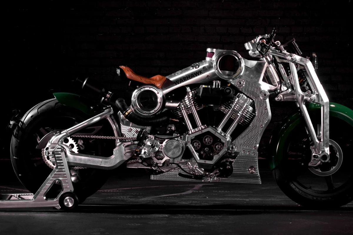 The Warhawk will be the first Curtiss motorcycle in 110 years