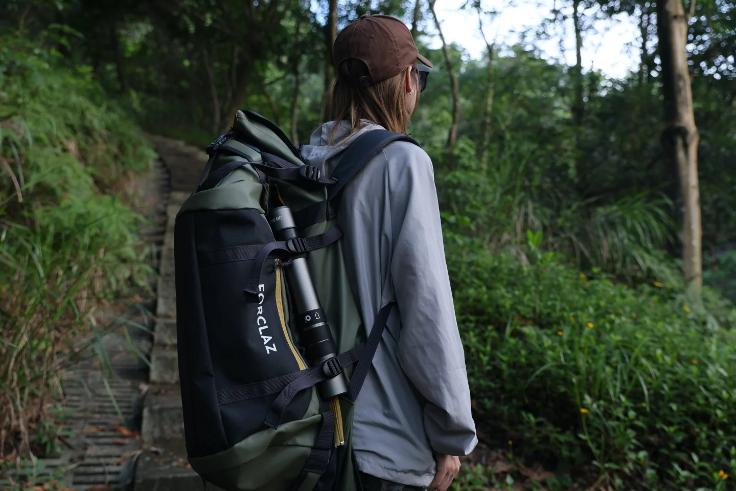 The Outdoor Survival Stick is 13.8 inches long by 1.9 in wide (351 by 48 mm)